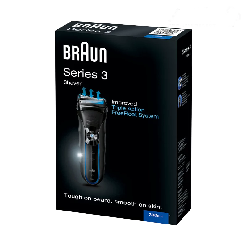 ریش تراش براون سری 3 مدل 330S BRAUN SERIES 3 MODEL 330S CORD & CORDLESS SHAVER